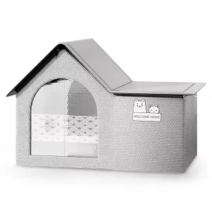 air conditioned dog house, dog summer house