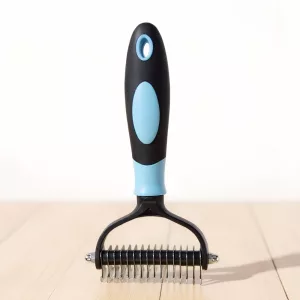 pet comb, dog comb, dematting comb, dog deshedding tool, dog grooming brush