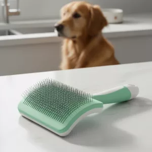 pet comb, dog comb, dematting comb, dog deshedding tool, dog grooming brush