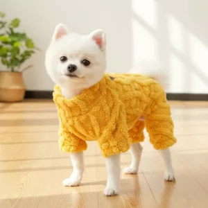 Cute Warm Dog Winter Coat Soft Fleece Sweater