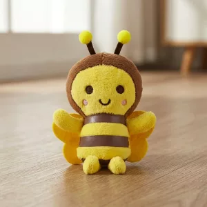 dog fleece bee toy
