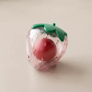 Fun Interactive Strawberry Squeaky Dog Chew Toy